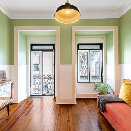 Spacious Apartment With Terrace At Graca Lisbona Esterno foto